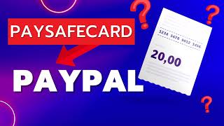 PAYSAFECARD TO PAYPAL 2023 [upl. by Staal]