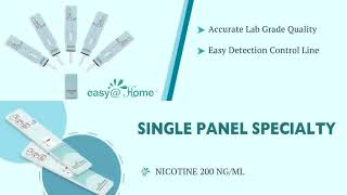 EasyHome Nicotine Urine Test Kit [upl. by Ogden]