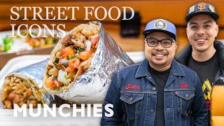 Filipino Style Burritos amp Tacos from the Bay Area  Street Food Icons [upl. by Leizahaj854]