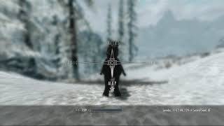 Skyrim Thalmor Embassy entry via Reeking Cave Whirl Wind Shout [upl. by Wenoa467]