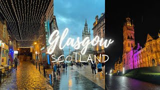 TRAVEL VLOG  A quick stop in Glasgow Scotland 🏴󠁧󠁢󠁳󠁣󠁴󠁿 [upl. by Gruver]