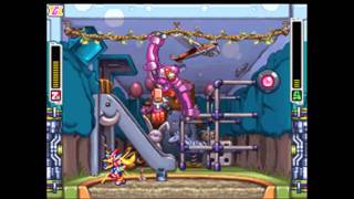 Megaman ZX Walkthrough  Part 4 Purprill the Mandroid [upl. by Amorita502]