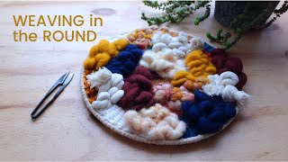 Circular Weaving No need for fancy equipment easy and fun [upl. by Ardnaet]