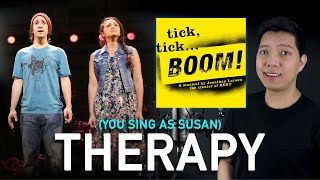 Therapy Jon Part Only  Karaoke  Tick Tick Boom [upl. by Adaran]