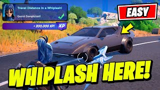 How to EASILY Travel Distance In a Whiplash in Fortnite Chapter 5 Quests [upl. by Acsehcnarf]