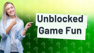 What is WTF unblocked games [upl. by Nevart]