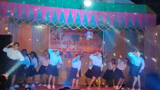 Lovely Queen group dance।। Assamese mix।।Canmari Dora।। খলিহা কোঠ পাৰা দুৰ্গা পূজাৰ।। [upl. by Aiynat]