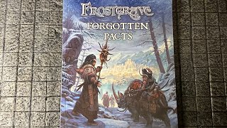 FROSTGRAVE  FORGOTTEN PACTS  Review and Thoughts An ESSENTIAL Supplement for your Game [upl. by Akalam]