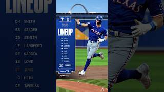 New lineup for the Texas Rangers with Josh Jung back texasrangers [upl. by Doomham]