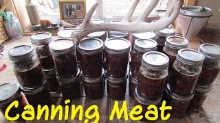 Canning Meat Raw Pack Method [upl. by Solomon303]