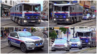 ROLLENDER TRESOR  3X Werttransporter mit EKO COBRA Begleitung [upl. by Eedrahs359]