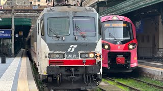 UNA RICCA GIORNATA DI TRENI A GENOVA PIAZZA PRINCIPE [upl. by Seumas]