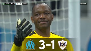 OM 31 Qarabag • Le match ÉNORME de Steve MANDANDA  • HD [upl. by Onitsuaf560]