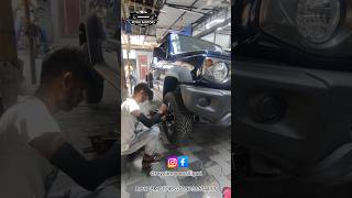 NEW JIMNY CHANGING NEW ALLOY WHEELS IN ROYALMOTORSSILIGURI royalmotors siliguri cinematic [upl. by Nalod]