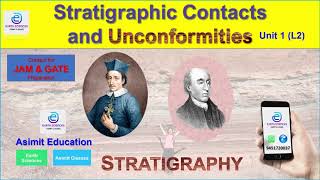 Stratigraphic Contacts and Unconformities Stratigraphy U1 L2 [upl. by Treblig493]