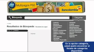 Demo Multipagos PSE Bancolombia [upl. by Corri]