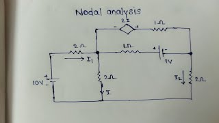 Nodal Analysis problem in Telugu [upl. by Dorlisa858]