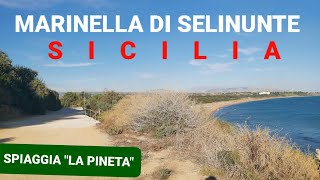 🇮🇹 SPIAGGIA quotLA PINETAquot  MARINELLA DI SELINUNTE SICILIA A SETTEMBRE 😀 [upl. by Gilroy]