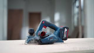 Bosch GHO 185LI CORDLESS PLANER  Brushless Motor 18V for Wood [upl. by Blayze]