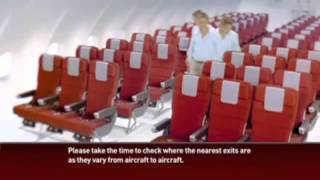 John Travoltas Qantas Video Introduction safety video [upl. by Idnym]