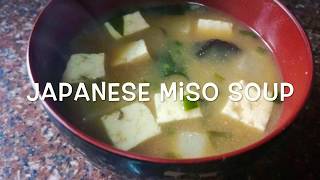 How to make Japanese miso soup [upl. by Grishilde124]