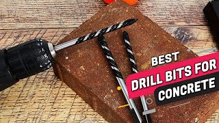 Top 5 Best Drill Bits for Concretes Review in 2023 [upl. by Aitekram]