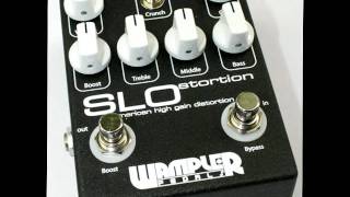 Audio demo  Wampler SLOstortion [upl. by Nahguav]