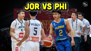 NAHIRAPAN ang Gilas U18 sa host Jordan [upl. by Ytsirhc967]