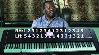 SDA Piano Tutorial Lesson 9  The Major Scale by Elkanah Chukwu [upl. by Sabas]