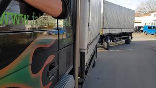 LKW Führerschein CE Rückwärts links mit Korrekturzug Fahrschule Schäfer Fürth [upl. by Airan]