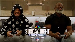 How Derek Stingley Jr and John Maddens families became intertwined  SNF  NFL on NBC [upl. by Janette]