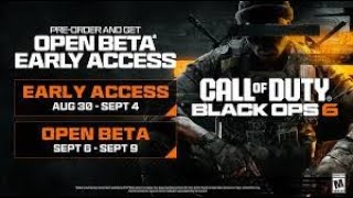 🔴 NEW LIVE 🔴 BLACK OPS 6 OPEN BETA MULTIPLAYER GAMEPLAY ON PS5 🔴 DAY 1 🔴 [upl. by Airliah]