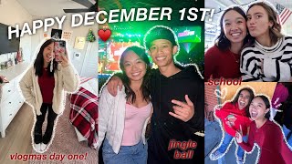 HAPPY DECEMBER 1ST BABY Vlogmas Day 1 [upl. by Hcurab]