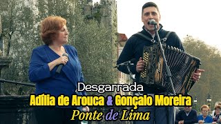 Desgarrada  Adília de Arouca amp Gonçalo Moreira  Bacalhau de Cebolada  Ponte de Lima [upl. by Aninaig261]