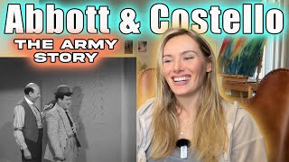 Abbott And CostelloThe Army Story My First Time Watching [upl. by Uriia]