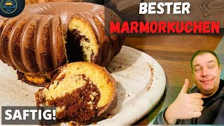 MARMORKUCHEN REZEPT  backt den leckersten Marmorkuchen [upl. by Abisha953]