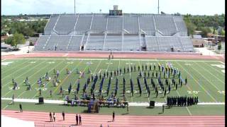 John B Alexander High School Band  Area G Marching Contest 2016 [upl. by Cavanaugh]