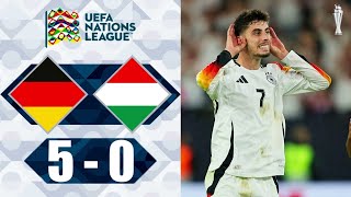 Deutschland vs Ungarn Highlights  Nationenliga 2024 [upl. by Dorie967]