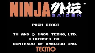 NINJA GAIDEN NES Live Stream And its pretty good [upl. by Gudren136]