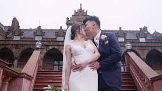 Wedding video  Boclair House Glasgow  Fun cinematic wedding film  A7SIII London videographer [upl. by Olwena40]