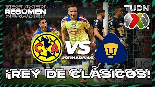 América vs Pumas  HIGHLIGHTS  AP2023J10  Liga Mx  TUDN [upl. by Hough]