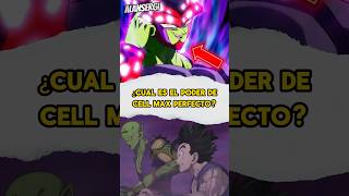 ¿Que tan poderoso seria Cell Max Perfecto dragonball [upl. by Annelg307]