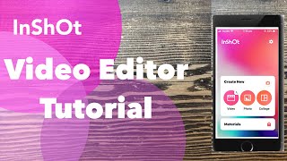 InShot Video Editor Add Multiple Video Clips to One Project English [upl. by Belak192]