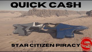 Fast Money M2  Star Citizen Solo Piracy  Gameplay 319 [upl. by Linzer]