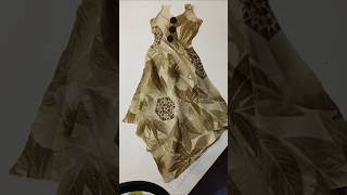 Easy frock cutting ✂️viral diy song fashion [upl. by Anyala153]