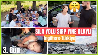 SILA YOLU VLOG KORKTÜĞÜMÜZ BAŞIMIZA GELMEDİ Röportaj YANGIN YERI kocamın yeni huyları [upl. by Keegan]