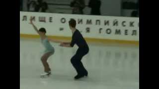 Russian Test Skate 12 09 2012 TarasovaMorozov [upl. by Atinehc]