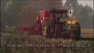 Siew pasowy pszenicy ⭐ John Deere 8400 ⭐ FS22 🌾 [upl. by Berky937]