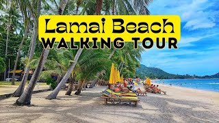 Lamai Beach Walking Tour 2023  Koh Samui Guide  Mike Abroad [upl. by Einnad215]