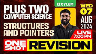 Plus Two Computer Science  Structures and Pointers  One Shot Revision  Xylem Plus Two [upl. by Enair622]